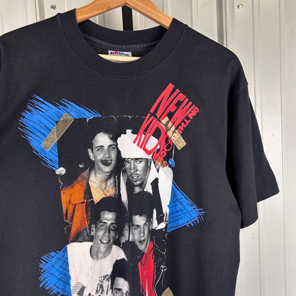 New Kids On The Block 1990 No More Games Tour Xl Band… - Gem